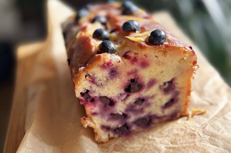 Blaubeer-Zitronenkuchen