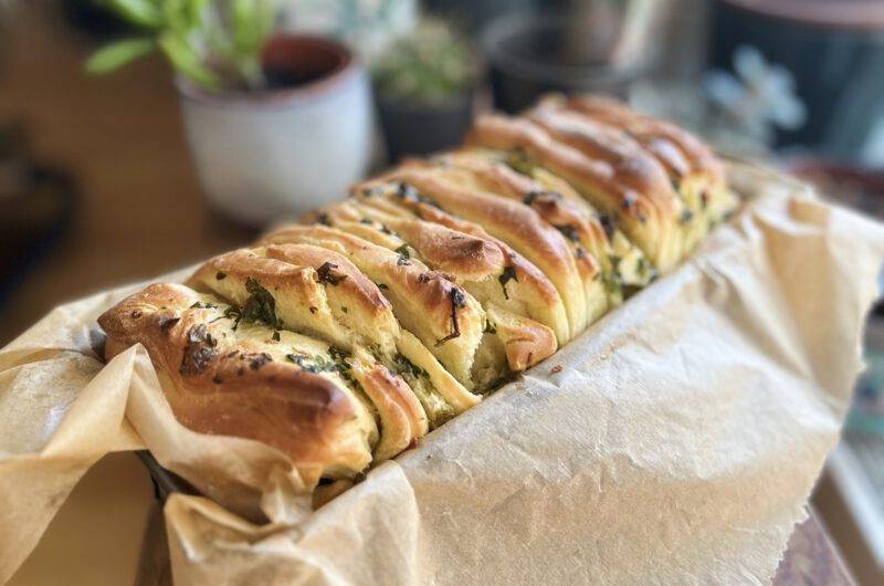 Pull-Apart Kräuter-Knoblauch Brot