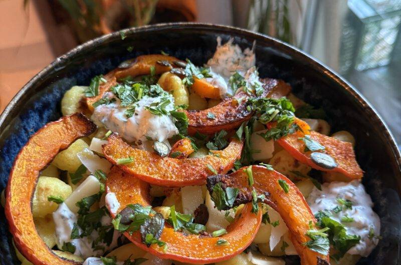 Gnocchi mit Kürbisspalten