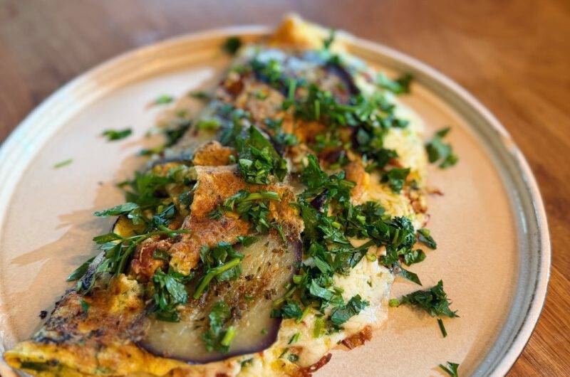 Auberginen Omelette