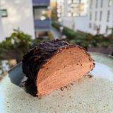 Schoko-Crepe-Rolle