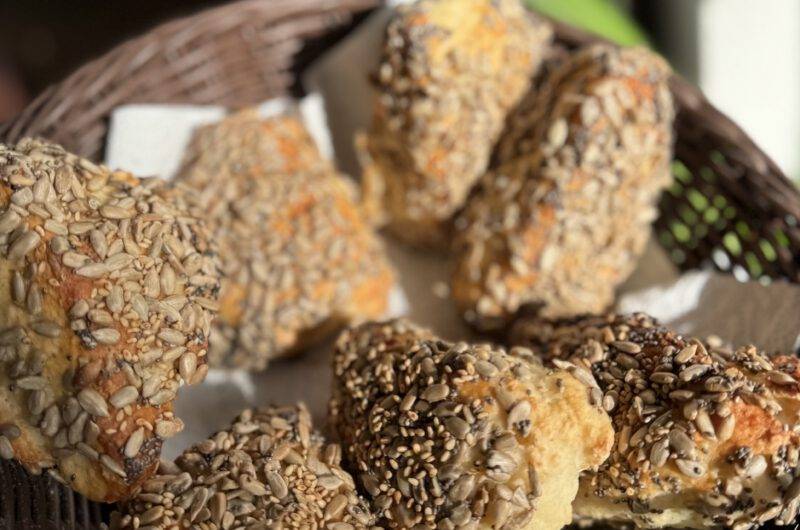 Einfache Protein Brötchen